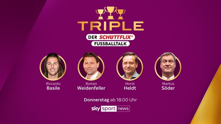 Markus Söder zu Gast bei "Triple" auf Sky Sport News