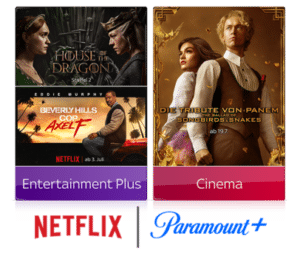Sky Filme Angebote: Cinema-Paket nur 25€ mtl. inkl. Netflix & Paramount+