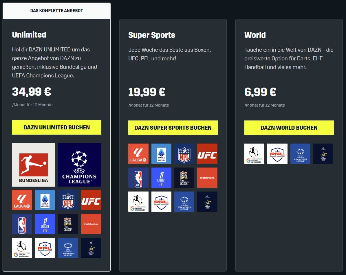 dazn-angebote-pakete