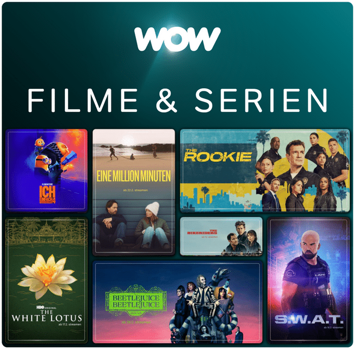 Serien Filme WOW Angebot Monat